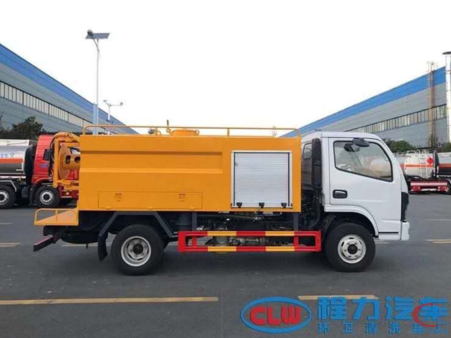 東風福瑞卡藍牌高壓清洗車