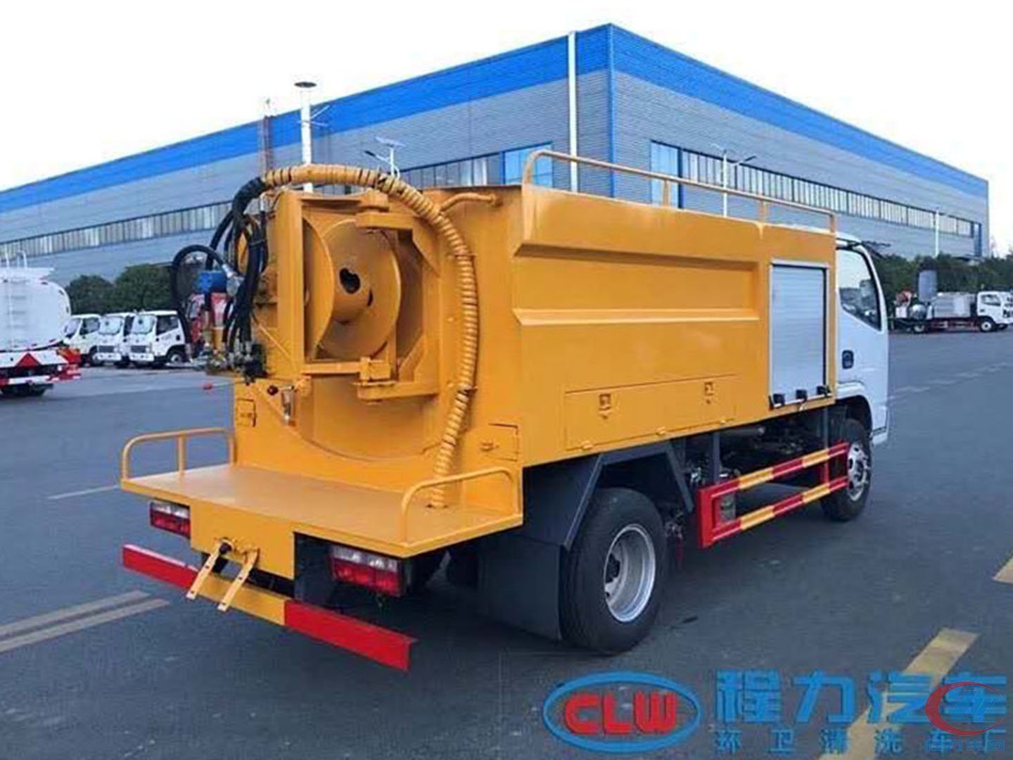 東風福瑞卡藍牌高壓清洗車