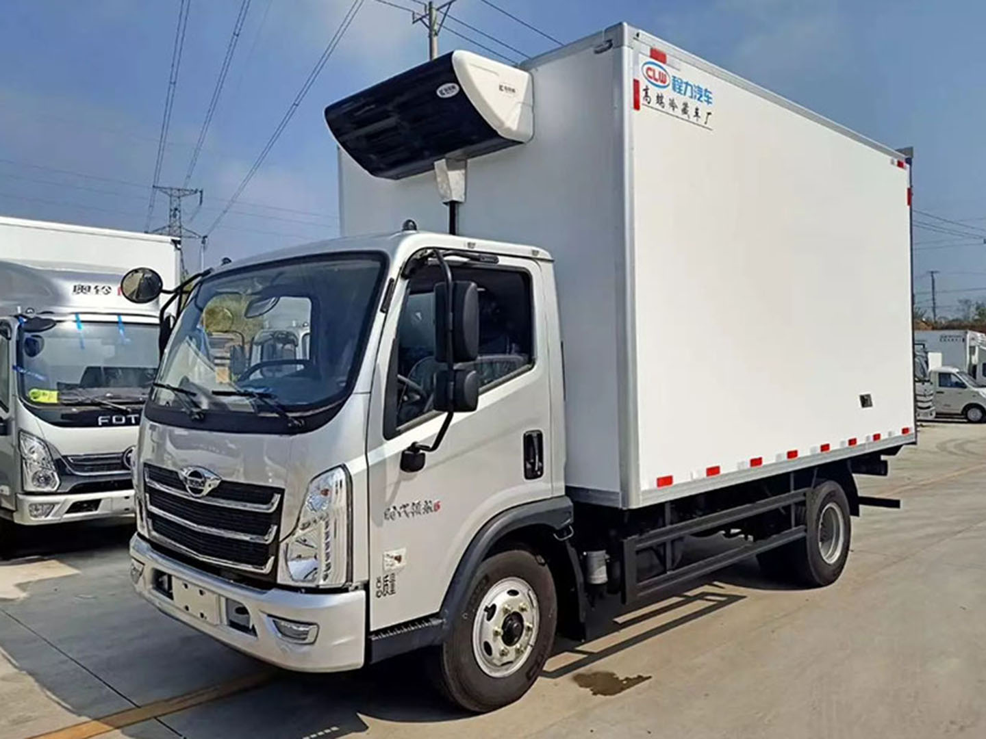 國六福田時代領航6藍牌冷藏車