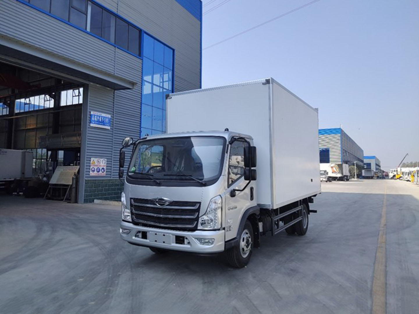 國六福田時代領航6藍牌冷藏車