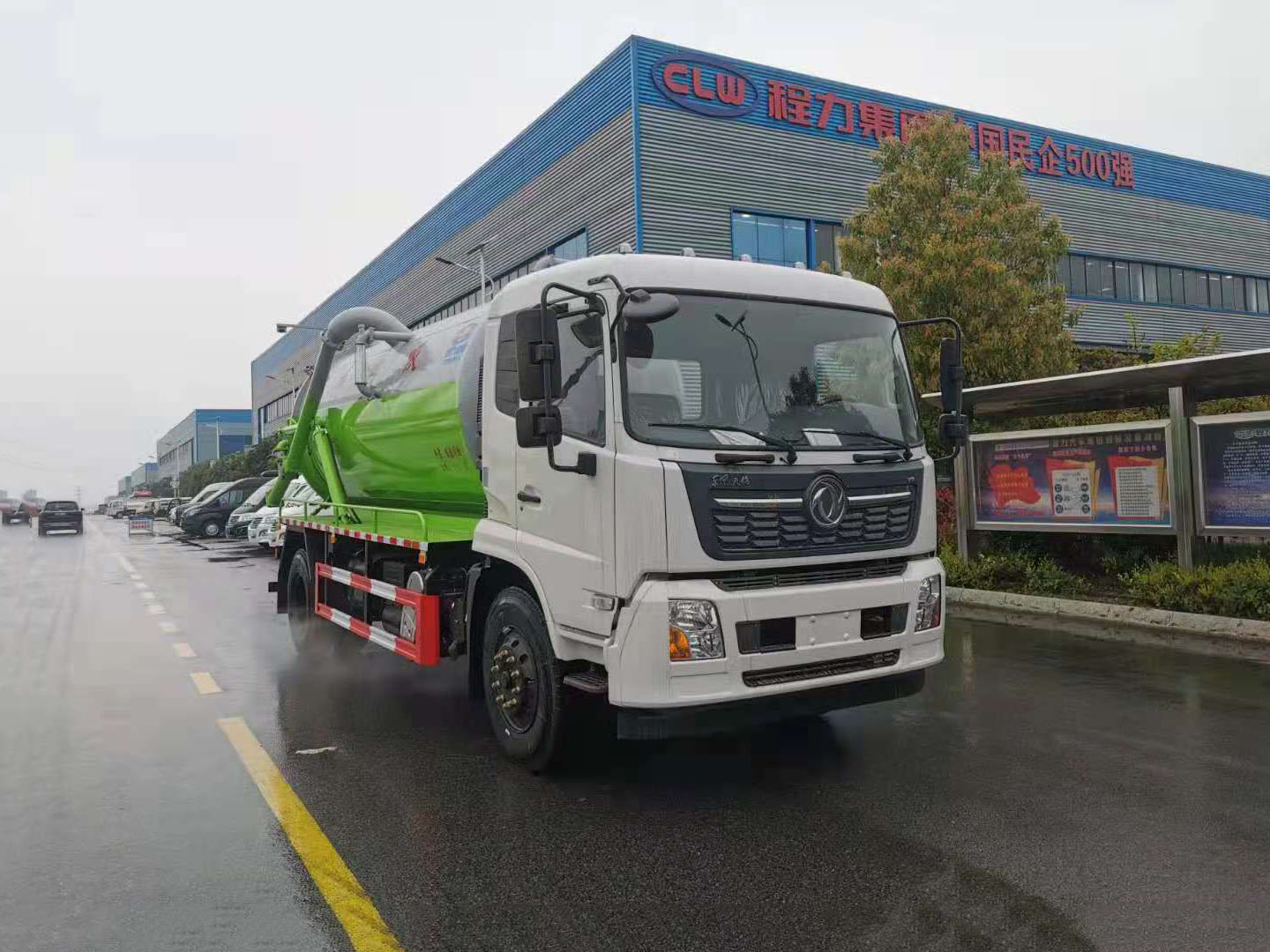 國六東風天錦13.5方吸污車