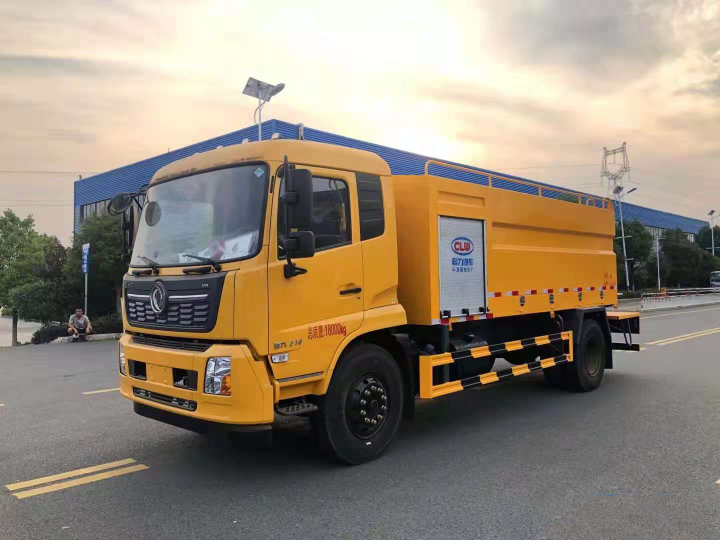 國六東風天錦下水道疏通清洗車