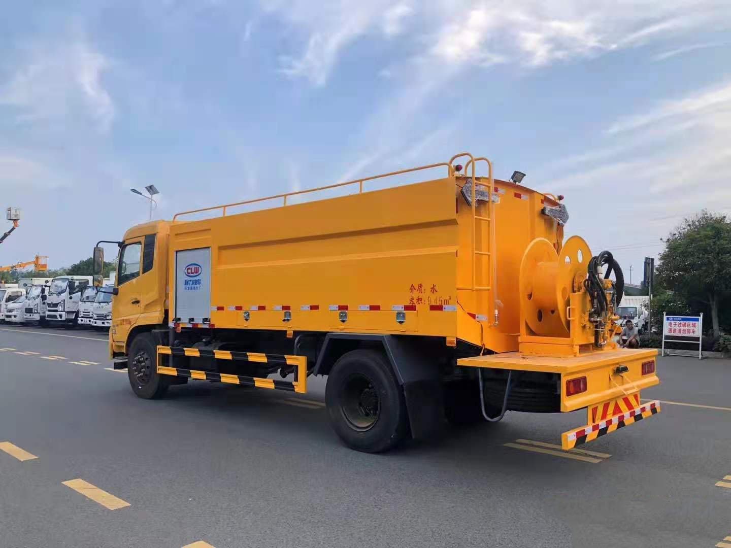 國六東風天錦疏通清洗車