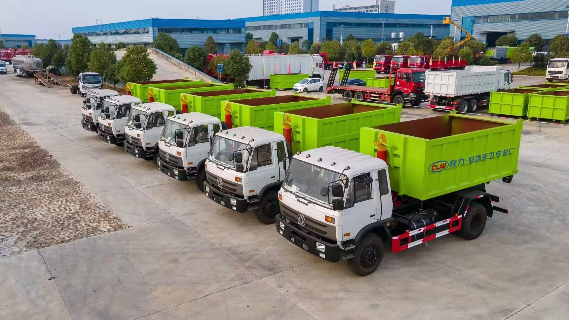 程力集團高端環衛批量出口