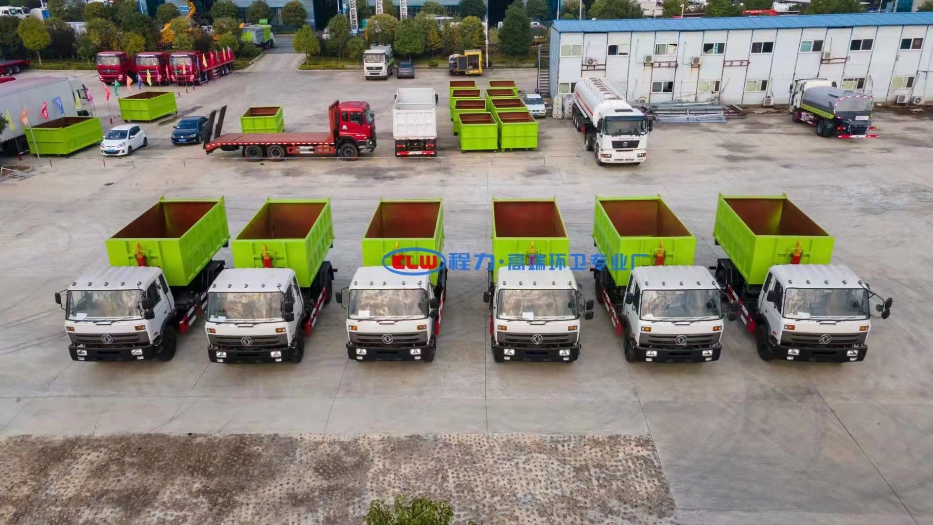 程力集團高端環衛批量出口