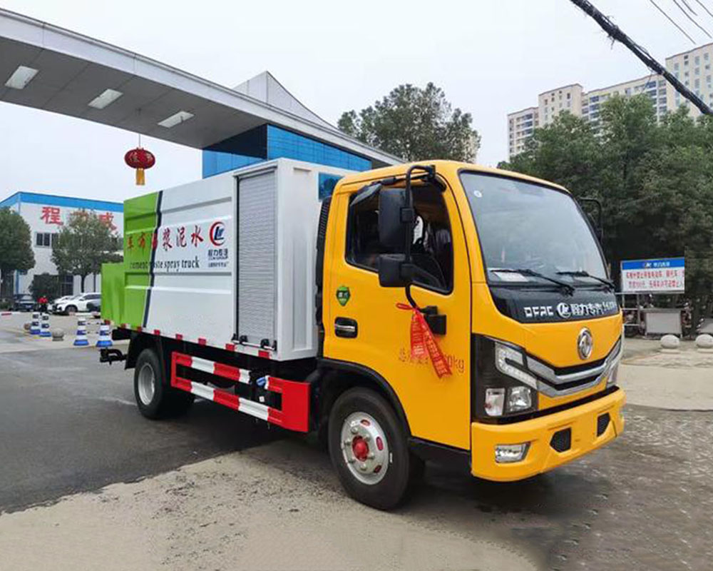 東風(fēng)多利卡水泥凈漿灑布車(chē)