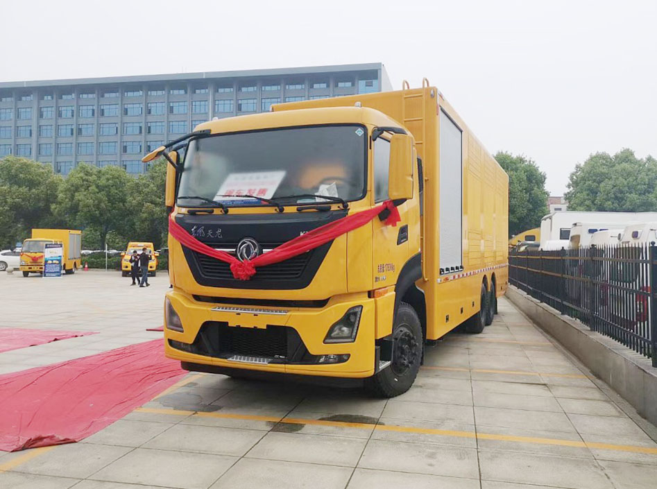 國六東風天龍應急搶險發電車
