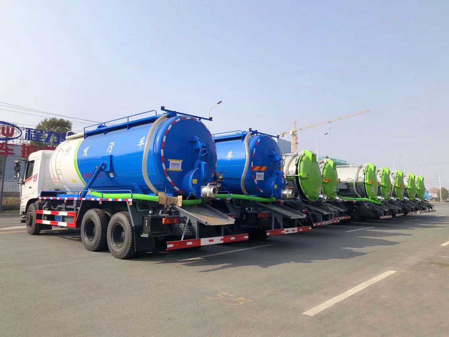 程力集團環衛東風吸污車順利發車