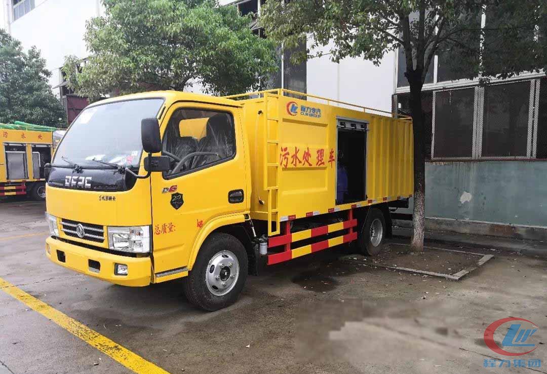 藍牌污水處理車吸污凈化車