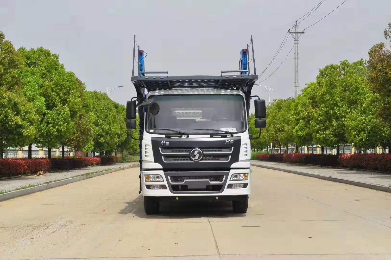 程力重工陜汽軒德五位轎運車