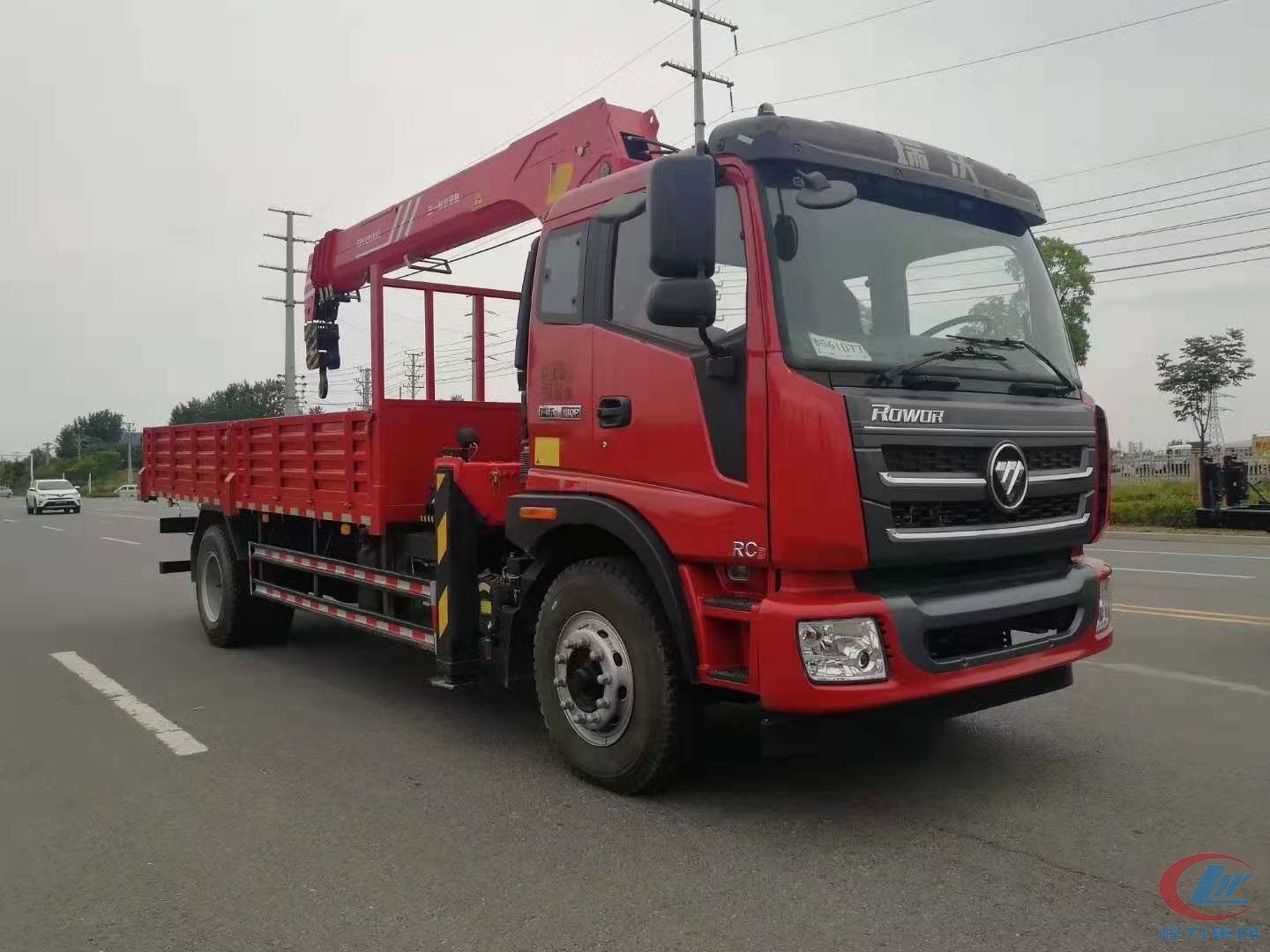 程力福田8噸隨車(chē)吊高清圖