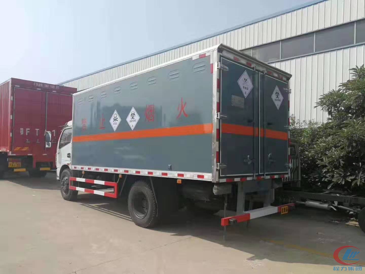 東風(fēng)多利卡危險(xiǎn)品6類運(yùn)輸車黃牌